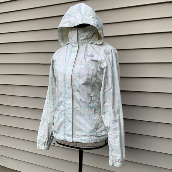 The NORTH FACE Hyvent Plaid Waterproof Rain Jacket - Picture 3 of 16